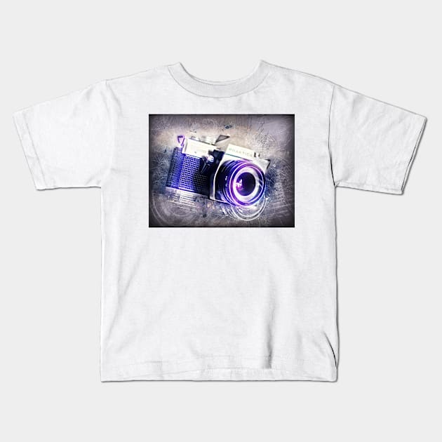 Camera Kids T-Shirt by TortillaChief